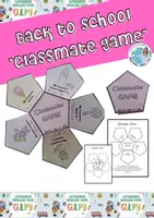 anteprima - Giochi - Back to school classmate game - Pagina di copertina