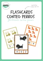 Vista previa - Tarjetas / Manipulativos - FLASHCARDS CONTEO PERROS - Portada