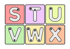 Vista previa - Juegos / Gamificación - Silueta trazo ABC-abc (1) - Portada