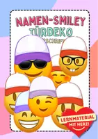 Vorschau - Anderer Materialtyp - Türdeko Smiley Emoji Klassenzimmerdeko Namen Schüler - Deckblatt
