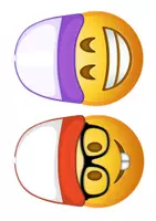 Vorschau - Anderer Materialtyp - Türdeko Smiley Emoji Klassenzimmerdeko Namen Schüler - Seite 1