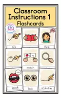 Aperçu - Cartes / Images - Classroom Instructions 1- Flashcards - Page de couverture