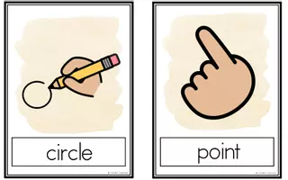 Aperçu - Cartes / Images - Classroom Instructions 1- Flashcards - Page 3