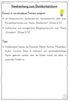 Vorschau - Stundenentwürfe - Erntedank Grundschule: Danke Füllhorn mit Schreibanlass basteln - Seite 2