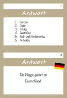 Vorschau - Arbeitsblätter - Rund um die Welt - Freiarbeitskartei Kontinente und Länder - Seite 3