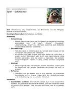 Vorschau - Spiele - Aktivität - Gefühlsraten - Deckblatt