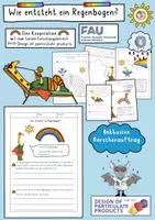 Vorschau - Stundenentwürfe - Wie entsteht ein Regenbogen, Forschen im Sachunterricht, Regenbogen, Wetter - Deckblatt