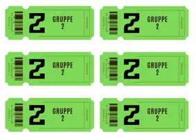 Vorschau - Anderer Materialtyp - Kärtchen zur Partner- und Gruppeneinteilung Gruppenarbeit - Seite 3