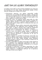Vista previa - Tarjetas / Manipulativos - GLOBOS SENSORIALES - página 3