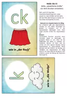 Vorschau - Stationenlernen - Sortiermaterial Rechtschreibung "ck oder k" - ähnlich klingende Laute - Seite 2