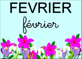 Aperçu - Affichage - Etiquettes des mois de l'année fleurs - Page 2