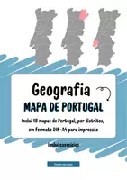 anteprima - Esercizi - Distretti del Portogallo DIN-A4 (+ esercizi) - Pagina di copertina