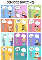 Vista previa - Unidades / Secuencias / Situaciones de Aprendizaje - Cómic de las emociones (español/català) - página 1