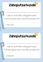Vorschau - Anderer Materialtyp - Zähne: Zahnputzurkunde - Seite 2