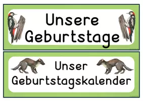 Vorschau - Poster - GEBURTSTAGSKALENDER | 3 Versionen | Classroom Management - Seite 2