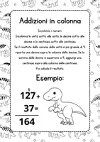 anteprima - Esercizi - Schede didattiche addizioni classe seconda - Pagina 1
