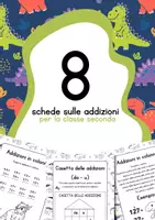 anteprima - Esercizi - Schede didattiche addizioni classe seconda - Pagina di copertina