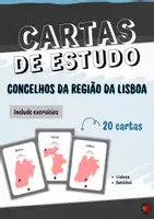 anteprima - Esercizi - GEOGRAFIA DEL PORTOGALLO (concelhos della regione Lisboa) - Pagina di copertina