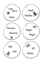 Vorschau - Stationenlernen - Fliegenklatschen irregular verbs - Seite 2