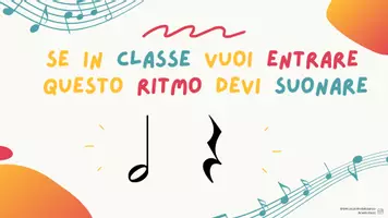 anteprima - Esercizi - Cartelli di benvenuto: bussa a ritmo (3/4) - Pagina di copertina