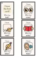 Aperçu - Jeux - Classroom Instructions 1 - I have... Who has..? Game - Page 1