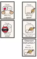 Aperçu - Jeux - Classroom Instructions 1 - I have... Who has..? Game - Page 3