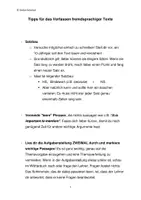 Vorschau - Merkblätter - Tipps für Text Production - Englisch Französisch - 9. 10. 11. 12. 13. Klasse Gymnasium Realschule - Deckblatt