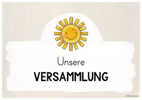 Vorschau - Poster - Morgenkreis/ Versammlung - Karten zur Visualisierung - Seite 2