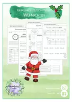 Vorschau - Arbeitsblätter - Meine Weihnachtsübungen - 4. Klasse (Deutsch, Mathe) - Deckblatt