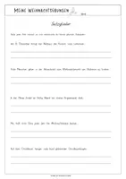 Vorschau - Arbeitsblätter - GESAMTPAKET: Meine Weihnachtsübungen 1. - 4. Klasse (Deutsch, Mathematik) - Seite 3