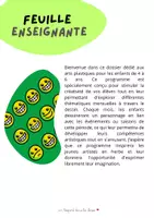 Aperçu - Préparation de séquence / Séquence complète - Un Bonhomme chaque mois - un léopard dans la classe (2) - Page de couverture