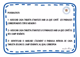 Vista previa - Tarjetas / Manipulativos - Camps semàntics CAT/CAS - página 2