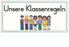 Vorschau - Präsentationen/Tafelbilder - Klassenregeln - Visualisierung (inkl. Vertrag + Bildkarten) - Seite 3