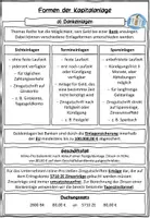Vorschau - Stundenentwürfe - Formen der Kapitalanlage BwR 9 II Lehrplan Plus - Seite 1