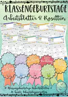 Vorschau - Mal- und Bastelvorlagen - Materialpaket Geburtstagsritual in der Klasse - Seite 1
