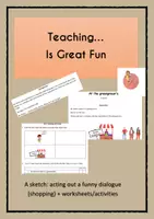 Vorschau - Arbeitsblätter - A sketch: acting out a funny dialogue - Deckblatt