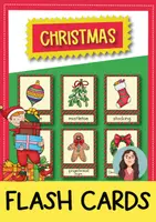 anteprima - Flashcard - Christmas: 50 Flash Cards / Carte illustrate e con parole (Inglese) - Pagina di copertina