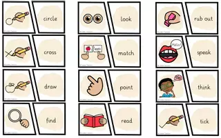 Vista previa - Juegos / Gamificación - Classroom Instructions 1 - Puzzle Pairs - página 1