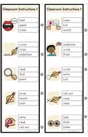 Aperçu - Feuilles d'exercices - Classroom Instructions 1 - Peg Cards - Page 3