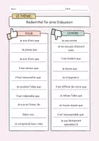 Vorschau - Arbeitsblätter - Discussion: Peut-on vraiment être amoureux de deux personnes en même temps - Seite 3