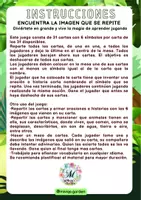 Vista previa - Unidades / Secuencias / Situaciones de Aprendizaje - Pack de Juegos: Animales Salvajes (Wild Animals) - página 3