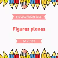 Aperçu - Feuilles d'exercices - S1 Belgique - Figures planes - Page de couverture