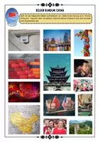 Vorschau - Arbeitsblätter - Weltmacht China - Einführung und Einstieg - Bilder, Mind Map, Sachtexte mit Lösungen (Klasse 8 9 10 11) - Seite 1