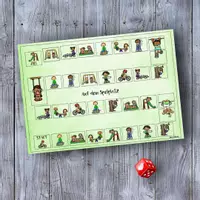 Vorschau - Stationenlernen - ☀️🍂 BUNDLE DaZ DaF Spiele Frühling, Sommer, Herbst - Deckblatt