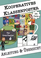 Vorschau - Arbeitsblätter - Kooperatives Klassenposter - Gemeinsam unschlagbar - Schuljahresanfang - Deckblatt
