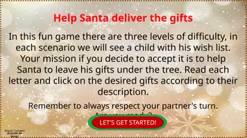 Vista previa - Juegos / Gamificación - Giving Christmas Gifts (PPT Game) - página 1
