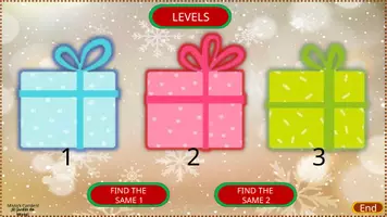 Vista previa - Juegos / Gamificación - Giving Christmas Gifts (PPT Game) - página 2