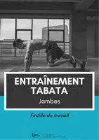 Aperçu - Affichage - Fitness ⎮ Tabata pour les jambes cl. 5-12 incl. 8 cartes de stations etc. - Page de couverture
