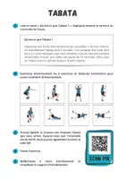 Aperçu - Affichage - Fitness ⎮ Tabata pour les jambes cl. 5-12 incl. 8 cartes de stations etc. - Page 2