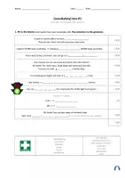 Vorschau - Test - Orange Line 3 Unit 1 Way in & Station 1 Vokabeltest / vocabulary test - Seite 2